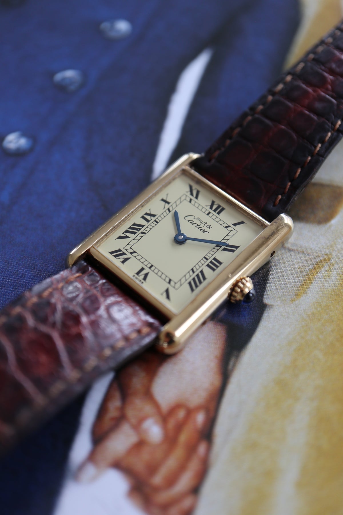 Cartier Tank Vermeil LM Quartz 590005 (1995–1996)