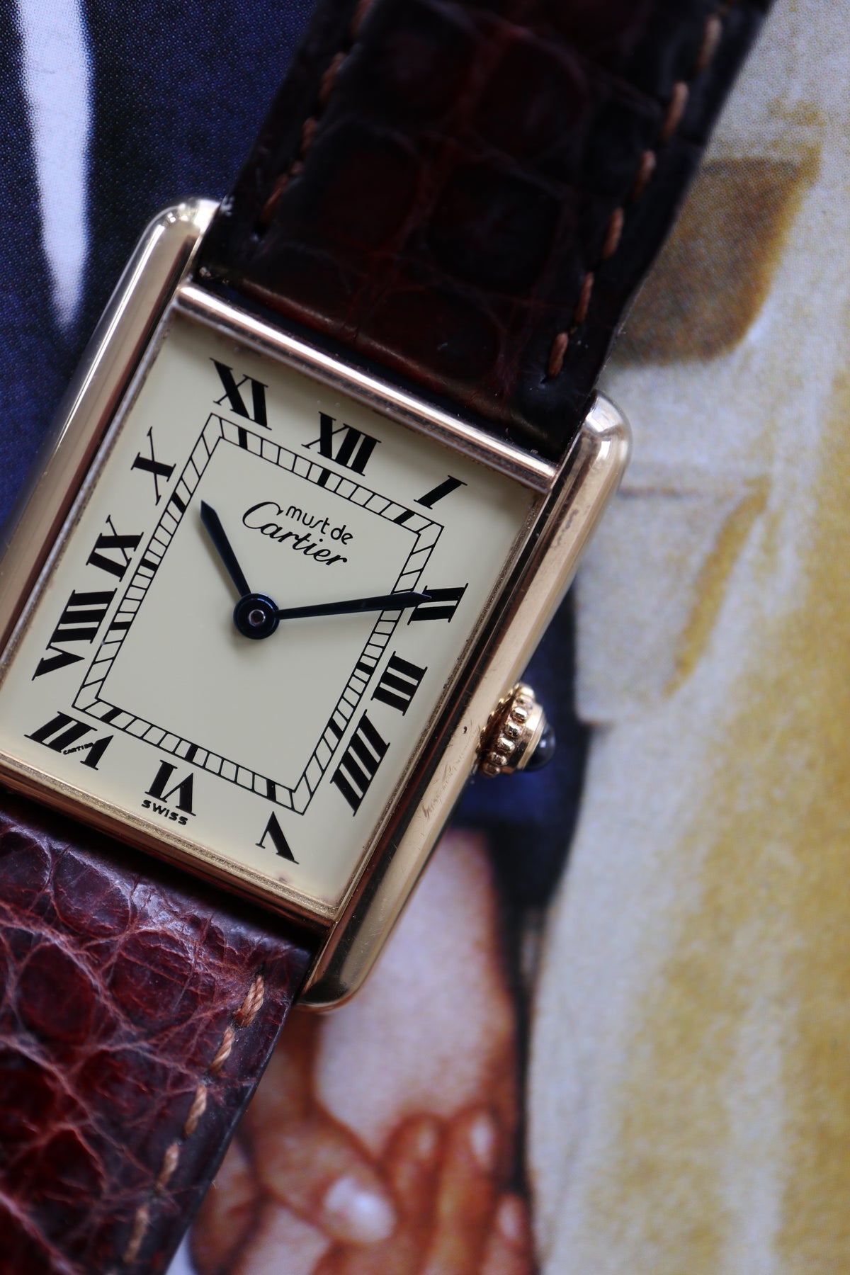 Cartier Tank Vermeil LM Quartz 590005 (1995–1996)