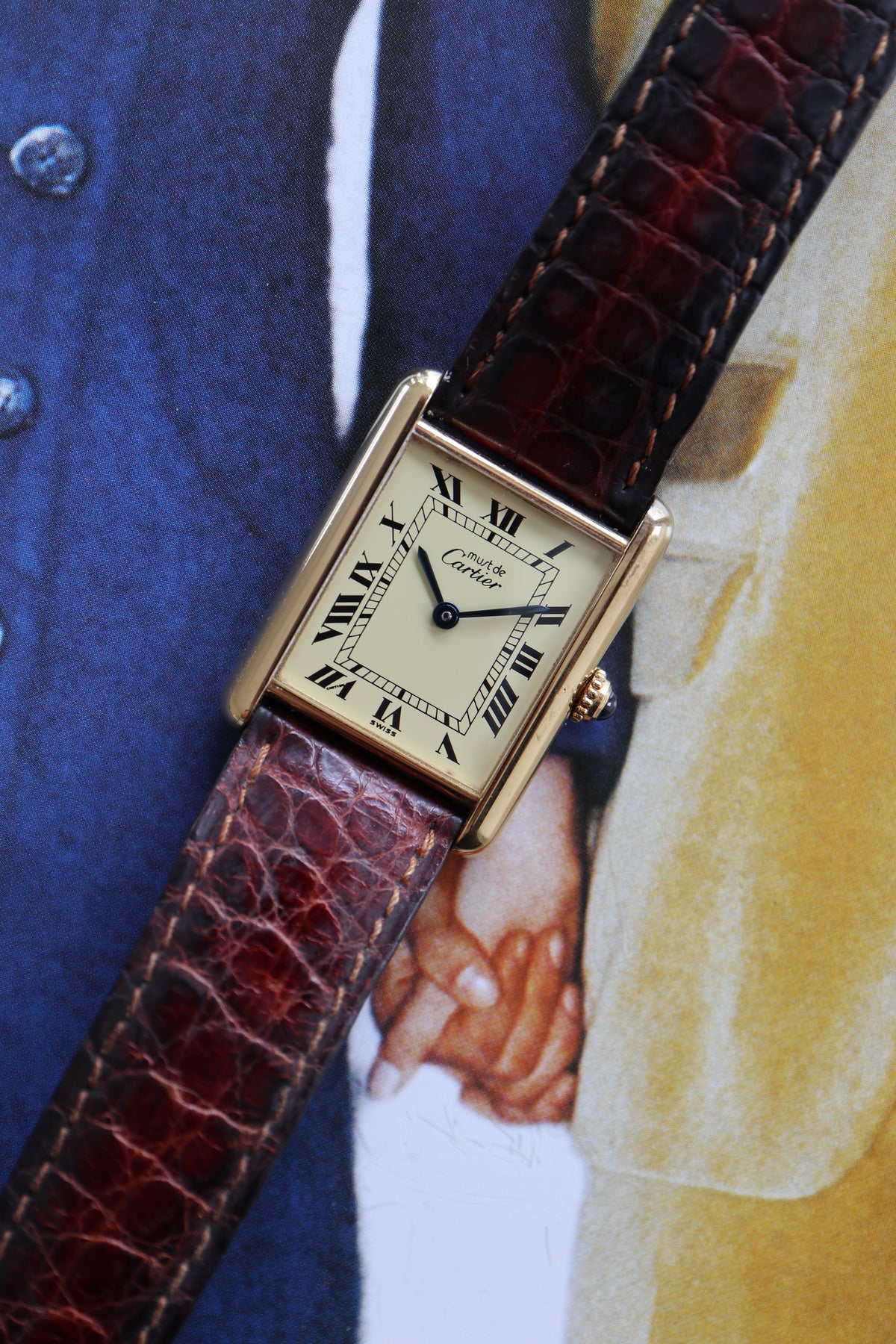Cartier Tank Vermeil LM Quartz 590005 (1995–1996)