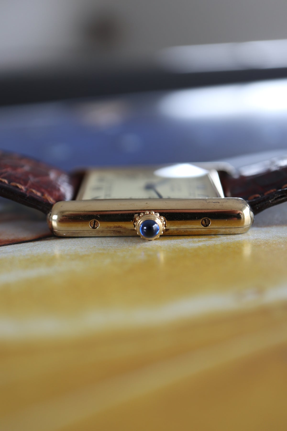 Cartier Tank Vermeil LM Quartz 590005 (1995–1996)